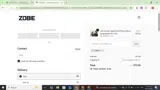 Zobie coupon verification screenshot