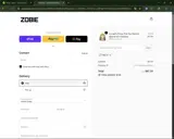 Zobie coupon verification screenshot