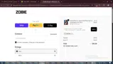 Zobie coupon verification screenshot