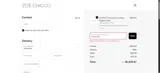 Caroline15 coupon verification screenshot