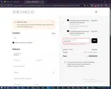 Samantha15 coupon verification screenshot