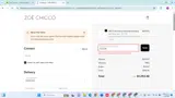 Coco15 coupon verification screenshot