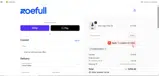 Zoefull coupon verification screenshot