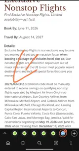 2027LAUNCH2 coupon verification screenshot