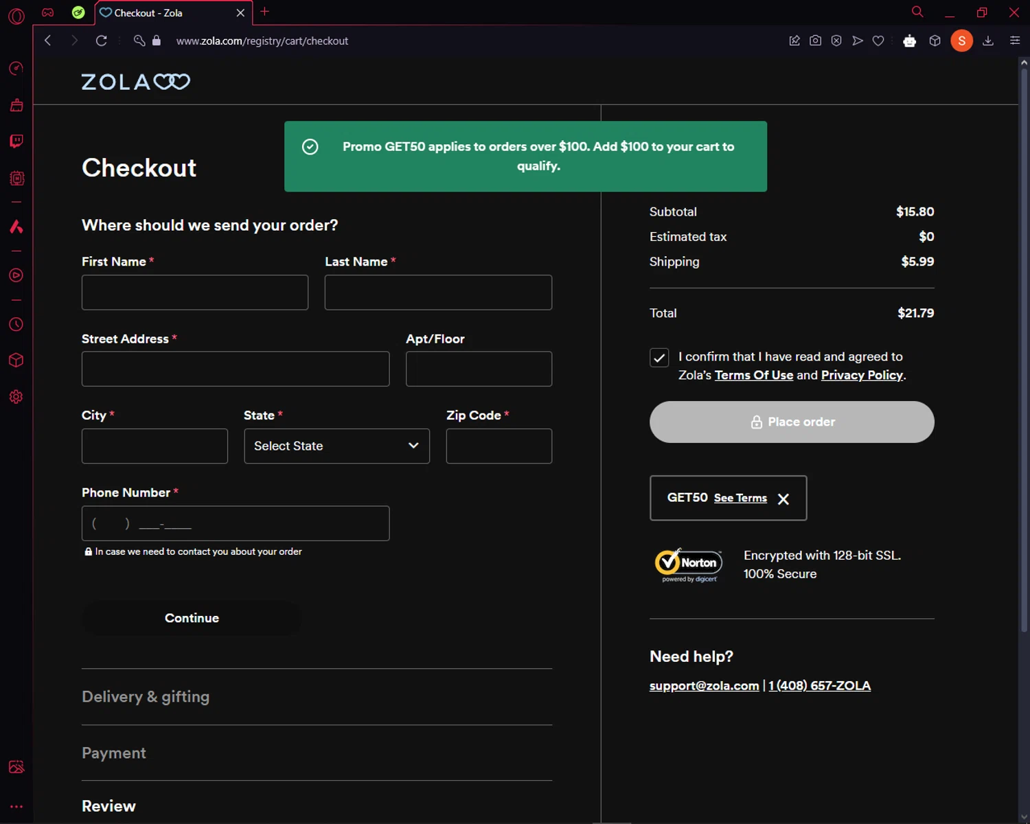 Zola Promo Codes 50 Off June 2024