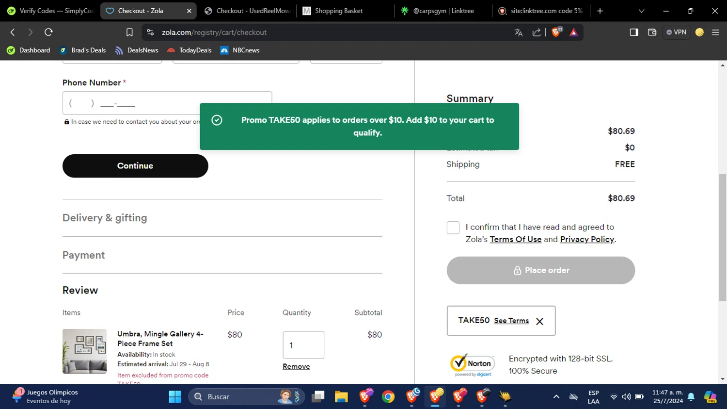 Zola Promo Codes 50 Off Coupons in August 2024 SimplyCodes
