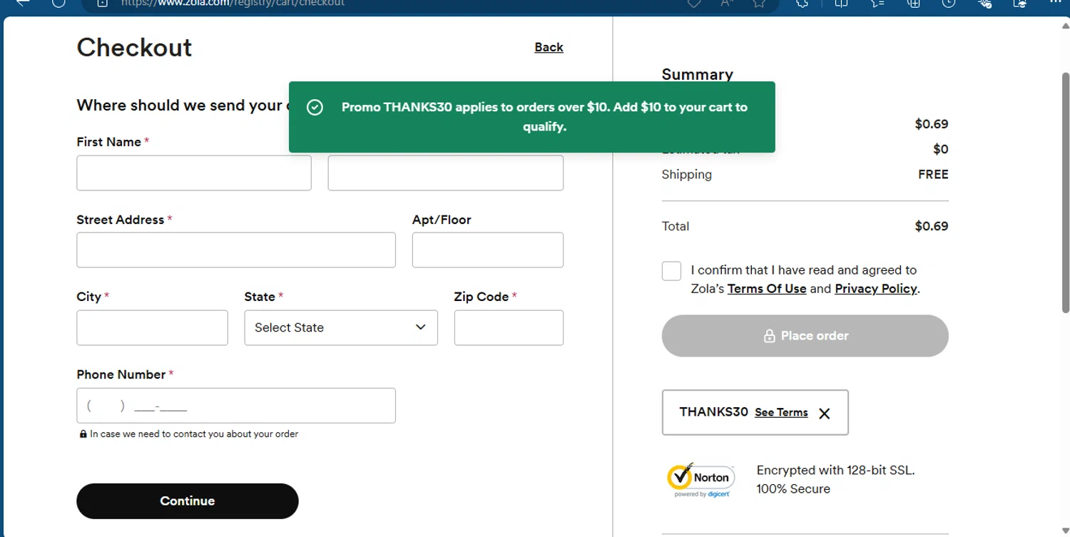 Zola Promo Codes 50 Off June 2024