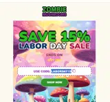 LABORDAY15 coupon verification screenshot