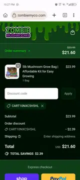 CART10NXC5H5HL coupon verification screenshot