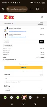 5OFFZONE coupon verification screenshot
