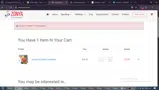 HOLIDAY15 coupon verification screenshot
