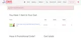 FOREVER20 coupon verification screenshot