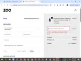 Zoo Fashions coupon verification screenshot