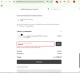 Zoo Fashions coupon verification screenshot