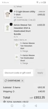 Zoo Fashions coupon verification screenshot