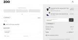 Zoo Fashions coupon verification screenshot