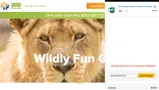 Zoo Knoxville coupon verification screenshot
