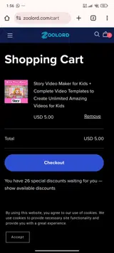 SKISIA coupon verification screenshot