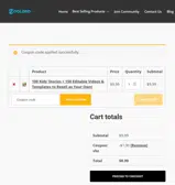 VBZ coupon verification screenshot