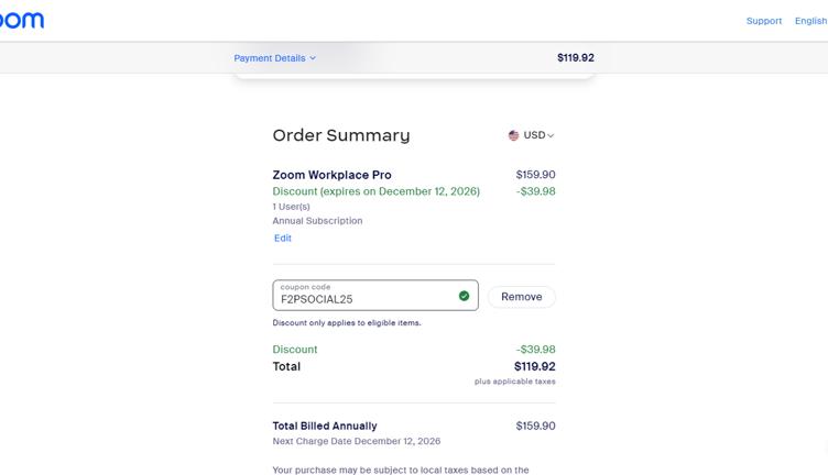 Zoom Promo Codes - 40% Off (8 Verified) Feb 2026