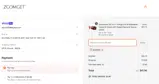 GLOVE10 coupon verification screenshot