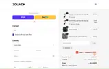 Zound coupon verification screenshot