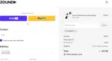 Zound coupon verification screenshot