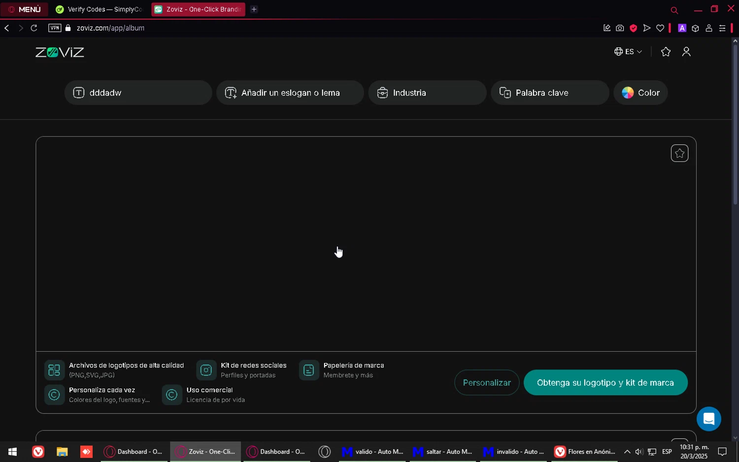 Zoviz coupon code screenshot showing code zoviz-logo-cxi8 applied at Zoviz checkout page. Uploaded by SimplyCodes community member webopekao on Mar 21, 2025