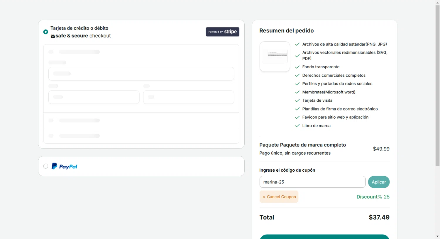Zoviz coupon code screenshot showing code marina-25 applied at Zoviz checkout page. Uploaded by SimplyCodes community member TreasureShopper9156 on Feb 26, 2025