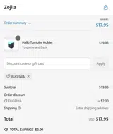 EUGENIA coupon verification screenshot