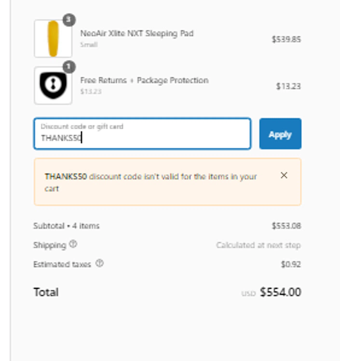 where to use ZPacks promo code box