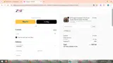 ZSF Hair coupon verification screenshot