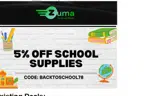 BACKTOSCHOOL78 coupon verification screenshot