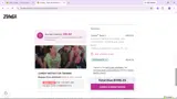 Zumba Fitness coupon verification screenshot