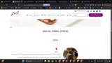 dining-offers coupon verification screenshot