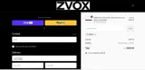ZVOX coupon verification screenshot