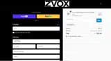 ZVOX coupon verification screenshot