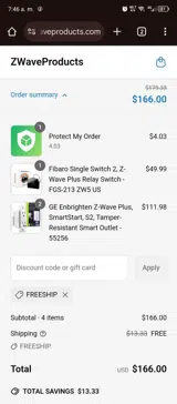 FREESHIP coupon verification screenshot