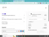 ZYM10 coupon verification screenshot