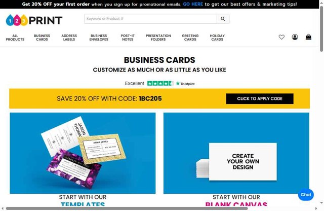 123print checkout page showing 123print promo code box | Screenshot taken by SimplyCodes community member on Aug 4, 2025