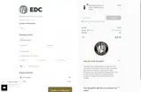 1791 Everyday Carry coupon verification screenshot