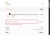Save25 coupon verification screenshot