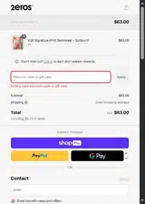 2ESEANFOO coupon verification screenshot