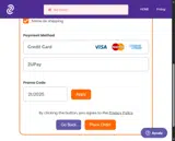 2U2025 coupon verification screenshot