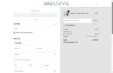 3BELIEVE coupon verification screenshot