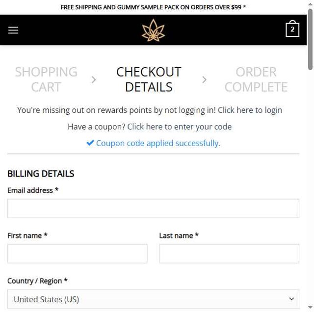 3Chi checkout page showing 3Chi coupon code box | Screenshot taken by SimplyCodes community member on Jun 4, 2025