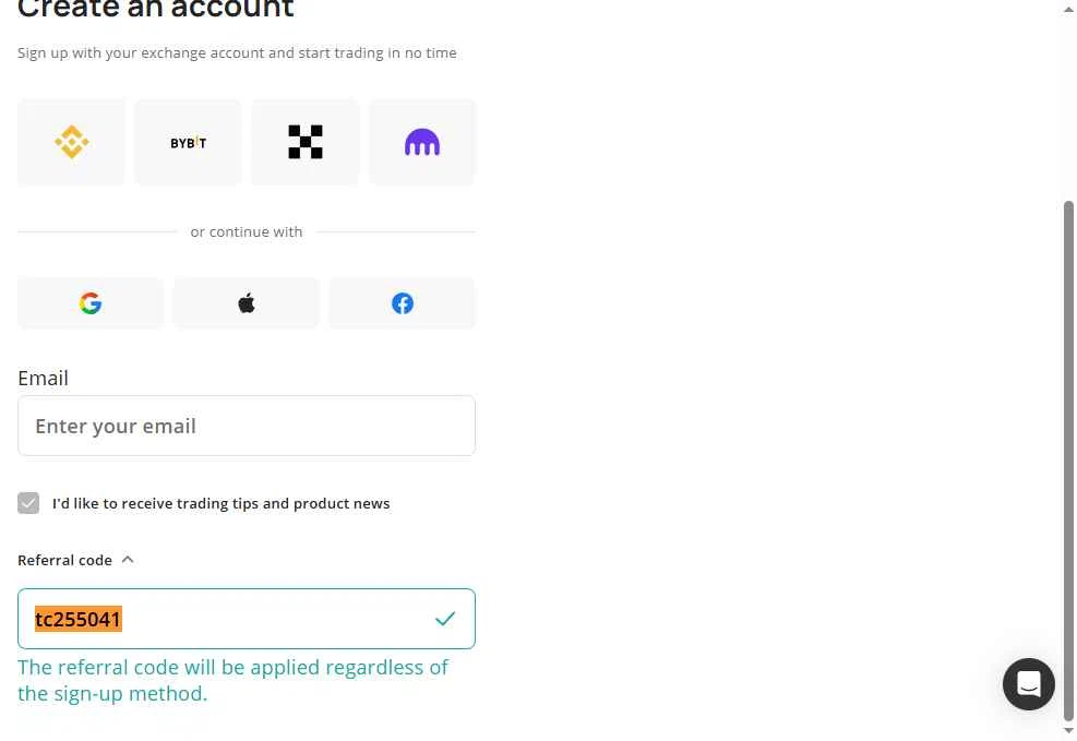 3Commas checkout page showing 3Commas promo code box | Screenshot taken by SimplyCodes community member on Jan 25, 2026