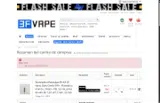 3FVape coupon verification screenshot
