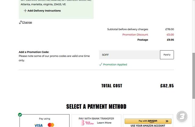 3Retro checkout page showing 3Retro promo code box | Screenshot taken by SimplyCodes community member on Aug 14, 2025