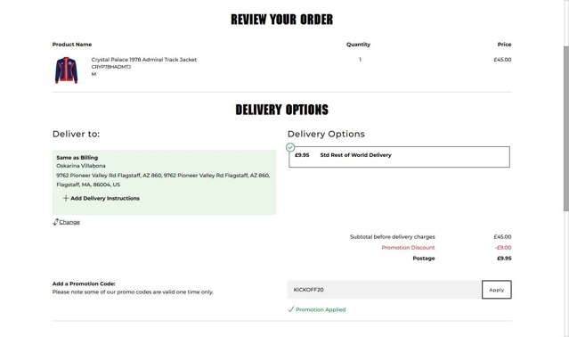 3Retro checkout page showing 3Retro promo code box | Screenshot taken by SimplyCodes community member on Aug 13, 2025